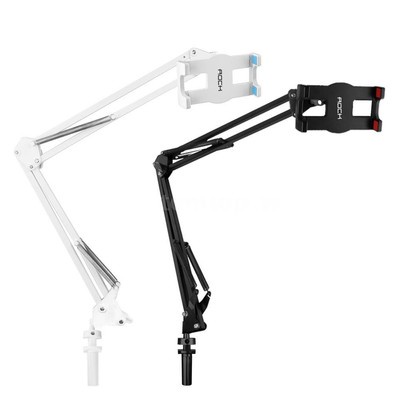 ROCK Universal 360° Rotating Long Arm Mount Stand Holder for Tablet/Phone Y7K1