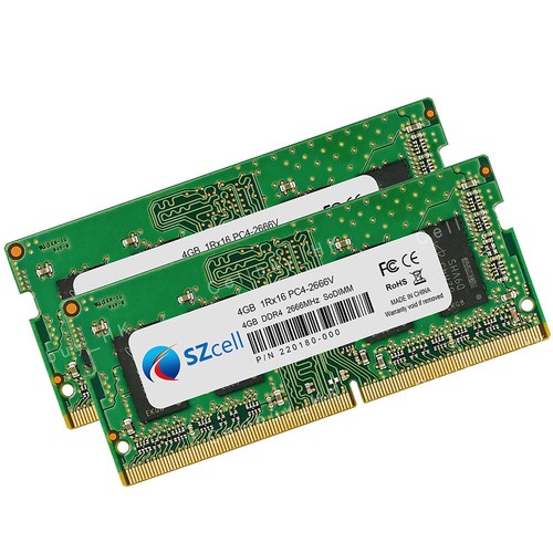 New 4GB 8GB 16GB 1RX16 PC4-21300 PC4-2666V DDR4 2666MHZ RAM SODIMM Laptop Memory