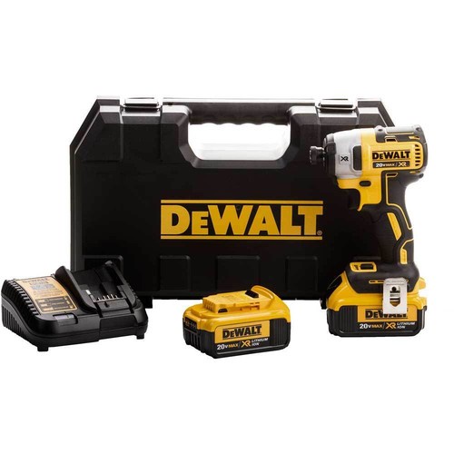 DEWALT DCF887M2 20V MAX Li-Ion 4.0 Ah Brushless 0.25