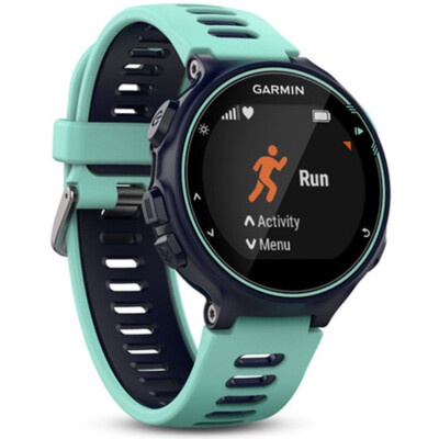 Garmin Forerunner 735XT GPS Running Watch w/ Multisport Features - Midnight Blue