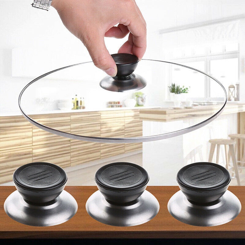1Set Universal Replacement Kitchen Cookware Pot Pan Lid Cover Grip Knob Handle