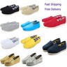 Fashion Women Classics Canvas Slip On Casual Flat Lazy TOM Shoes Unisex Loafers