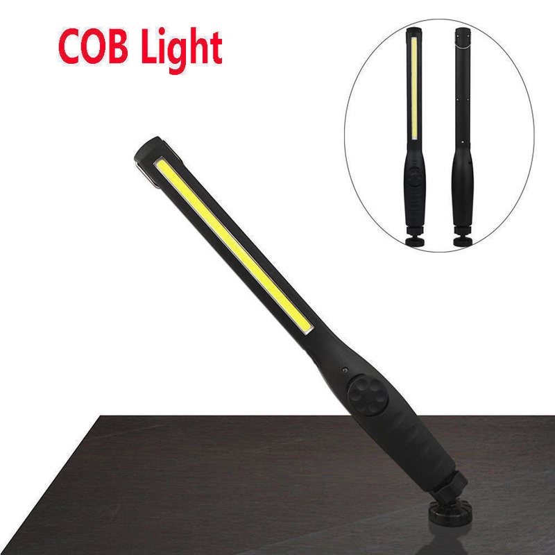 Rechargeable Cordless COB LED Hand Torch Lamp Magnetic Inspection Car Work Light