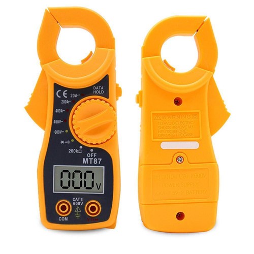 Digital Ohmmeter Multimeter Volt AC DC Tester Clamp Meter Voltmeter Ammeter