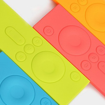 6 Color TV Remote Control Bag For Xiaomi Dust Silicone Gel Protective Cover Case