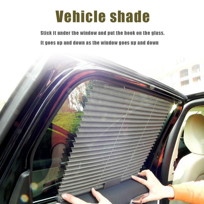 Car Side Window Sunshade Folding Sun Shade Shield UV Protection Curtain