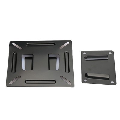 362D TV Wall Stand TV Mount Sturdy Black Computer Bracket LED Fixed
