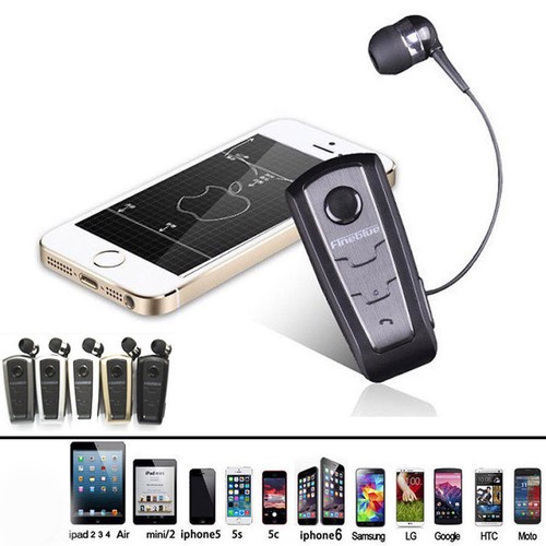 F910 FineBlue Wireless Bluetooth Vibrating Alert Clip Headset Earphone CY