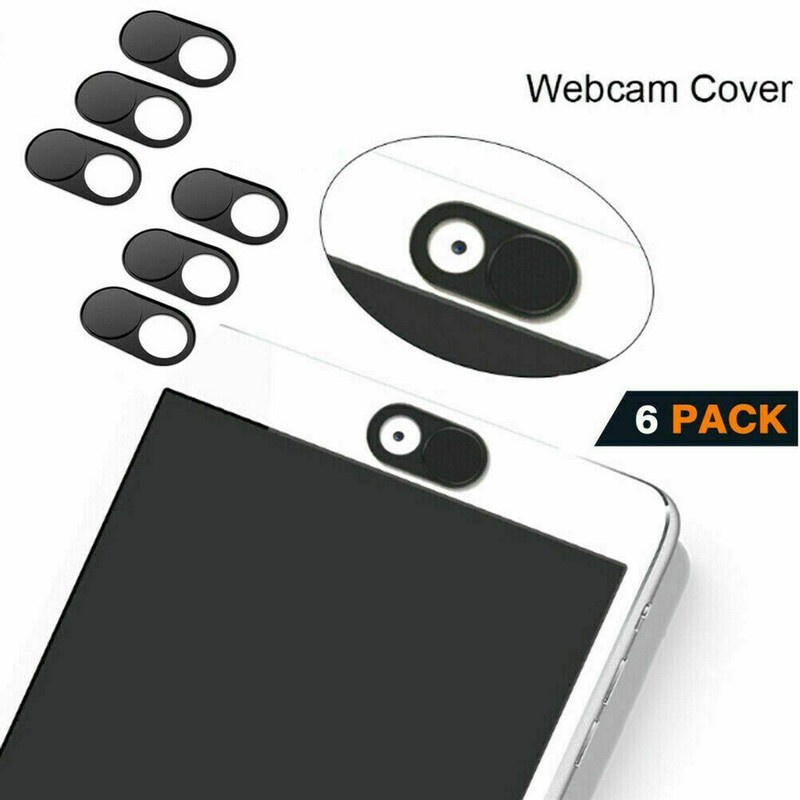 6x Plastic Privacy Protect Sticker Webcam Camera Cover For Smart Phone Laptop