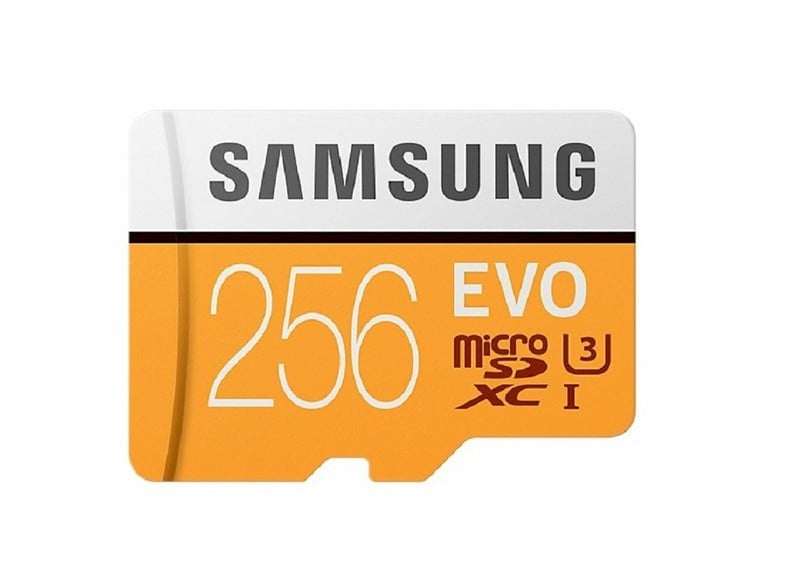 Samsung Micro SDXC 256GB EVO MicroSDXC 100MB/sec Read Flash Memory Card New st