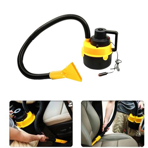 12V Wet & Dry Auto Vacuum Cleaner Mini Handheld Hoover Car Van Caravan
