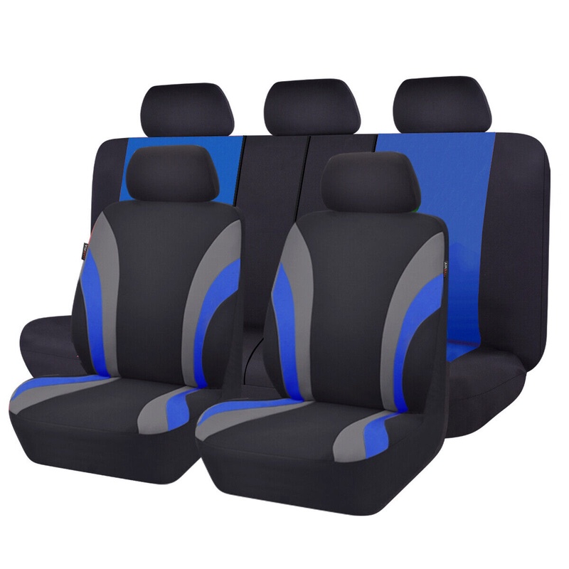 CARPASS 11PCS New Washable 7 Colors Universal Car Seat Cover Set for 40/60 60/40