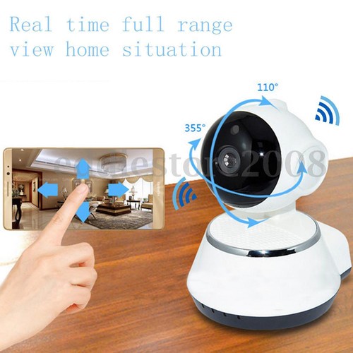 HD 720p Wireless Pan Tilt IP WiFi Camera Security CCTV Network IR Night Vision