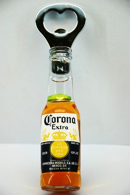 CORONA Extra BEER BOTTLE OPENER fridge magnet  orange AAZ04