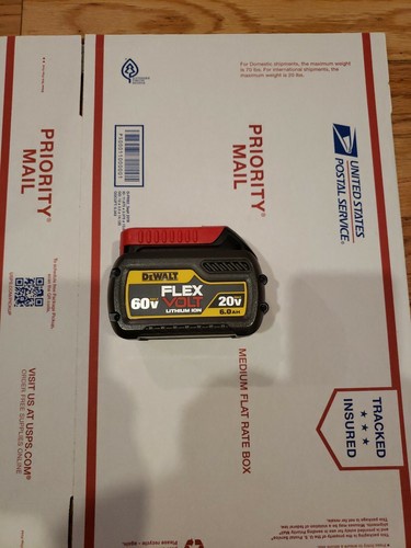 Dewalt DCB606 20/60V MAX FLEXVOLT 6.0 Ah Lithium Ion Battery 1 Pack