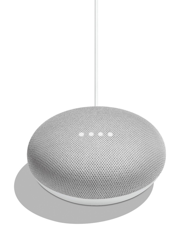 Google Home Mini in Chalk