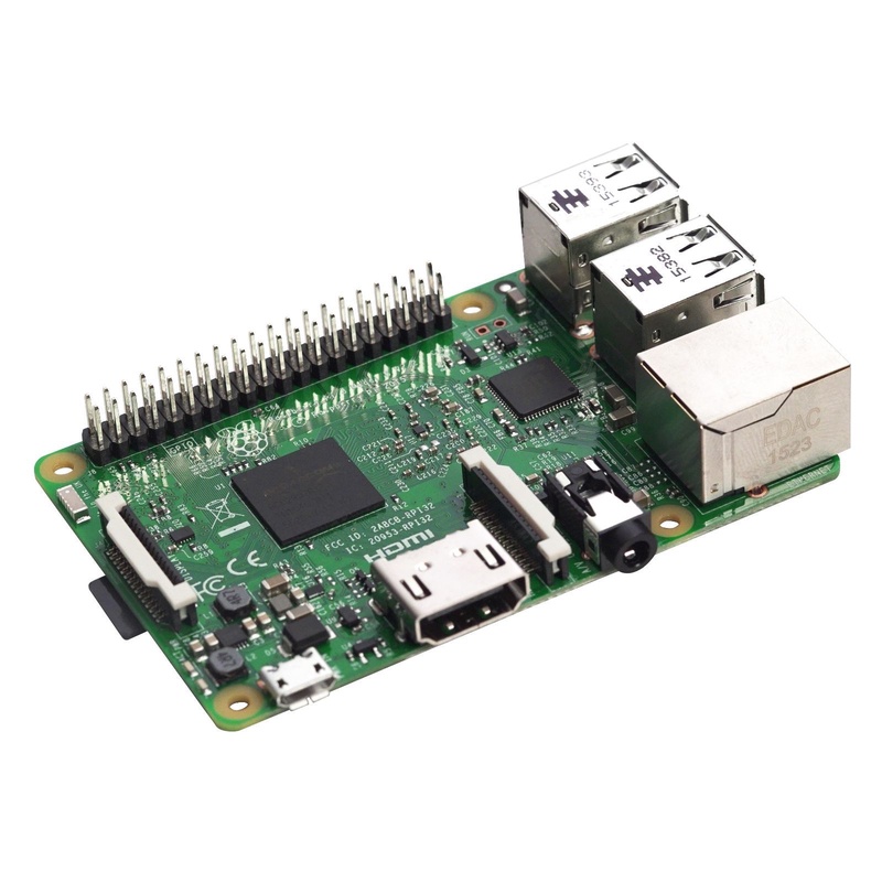 Raspberry Pi 3 Model B Quad Core 1.2GHz 64bit CPU 1GB RAM WiFi & Bluetooth 4.1