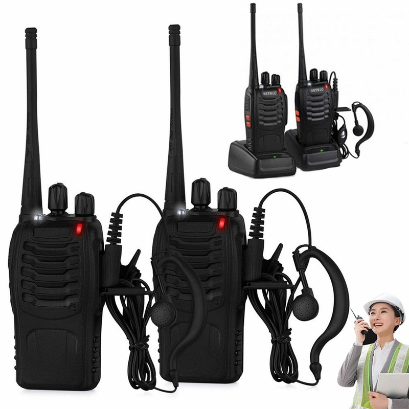 2X Baofeng BF-888S Walkie Talkie 2 Way 16CH 400-470MHZ Ham Radio UHF Long Range