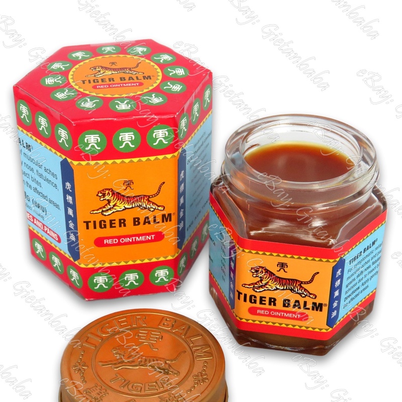 30g Original TIGER Red Balm Thai Massage Ointment Relief Muscle Ache Pain
