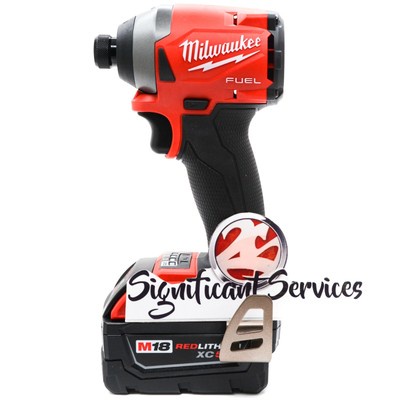 New Milwaukee 2853-20 M18 FUEL Next Gen Impact Driver 1/4 in. Hex 5.0 Ah Battery