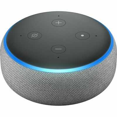 Amazon Echo Dot 3rd Generation Smart Speaker with Alexa - Heather Grey