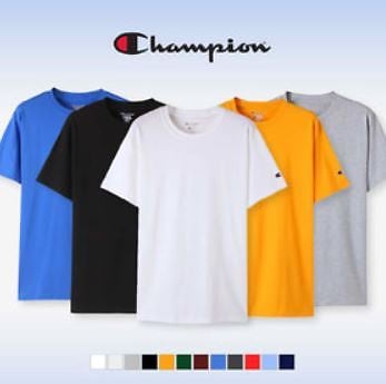 F/W COLLECTION Champion Mens Classic Logo Short Sleeve T-Shirt Various Sizes