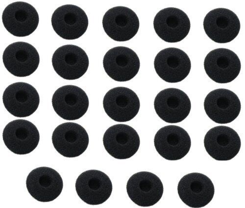 Earbuds Sponge Foam Headphone Covers For Earphone Earpad Sports 15mm New Black