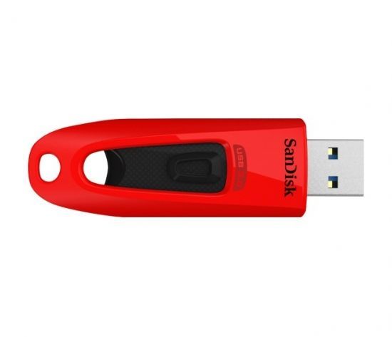 SanDisk 64GB Ultra USB 3.0 Flash Thumb Pen Drive Red SDCZ48-064G-U46R