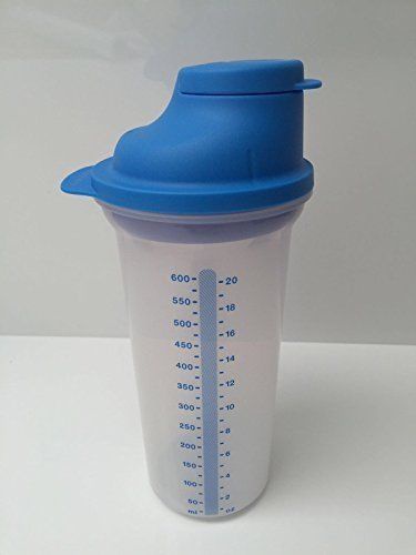 TUPPERWARE Mix-max Shaker Mix-fix in ottone - bicchiere 600 ml XL quick-Shake-it