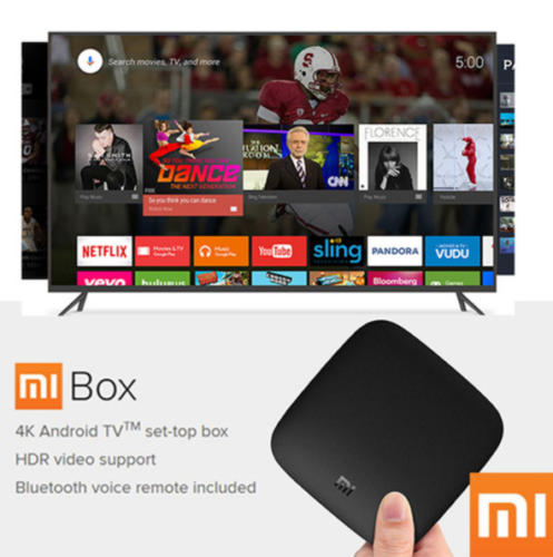 Xiaomi Mi Box 3 Streamer 4K Android 6.0 TV BOX 8GB Quad Core HD
