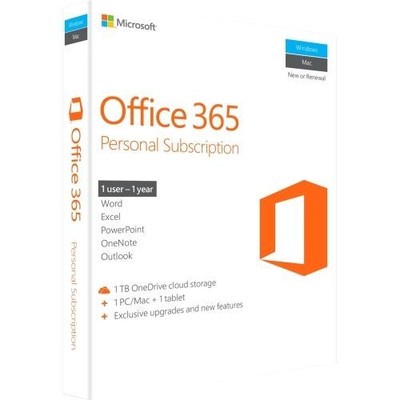 Microsoft Office 365 Personal Subscription + Exclusive Upgrades and New Features