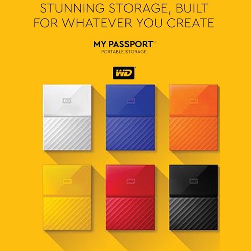 Disques durs externe 1To WD Western Digital My Passport Ultra 1TB USB3.0 HDD