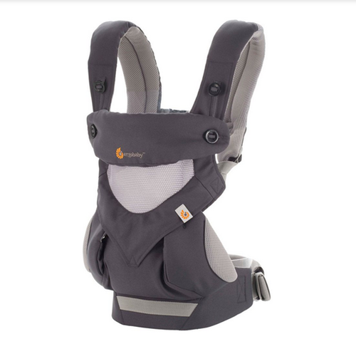 New Ergo 360 Baby Four Position carrier Dusty gray