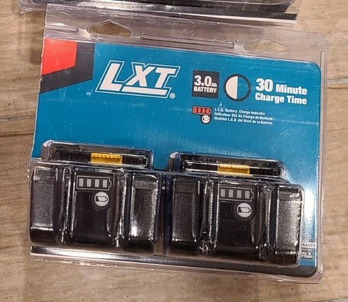 Makita BL1830B 18V LXT Lithium-Ion 3.0Ah Battery 2 Pack NEW