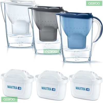 Brita Marella Maxtra + Plus 2.4l Jarra de agua con filtro +3 mes CARTUCHOS