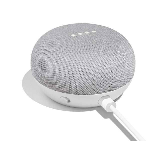 Google Home Mini - Chalk, Google Personal Assistant (GA00210-US) - BRAND NEW!