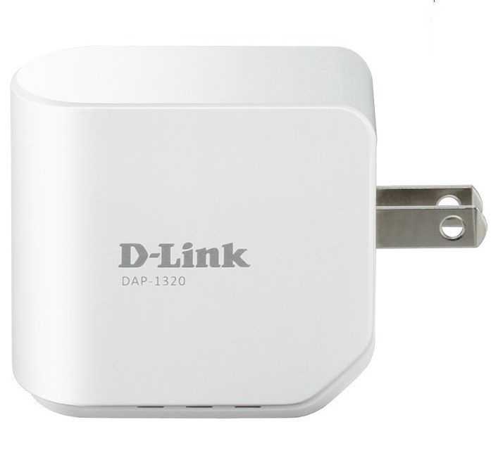 New D-Link N300 300Mbps Compact Wi-Fi Wireless Range Extender DAP-1320