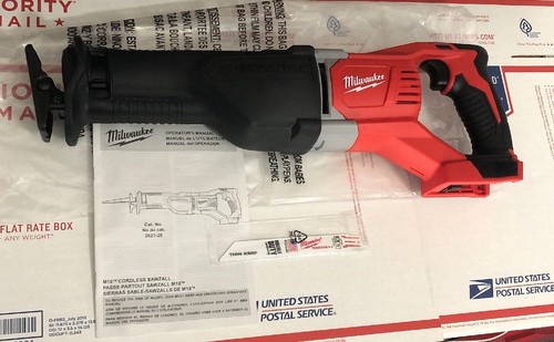 Milwaukee M18 SAWZALL Li-Ion Reciprocating Saw (Bare Tool) 2621-20 New