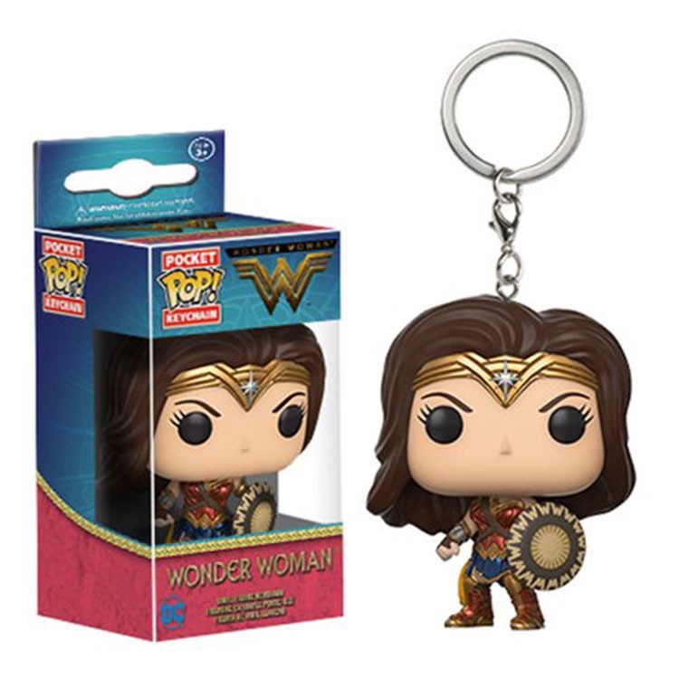 2018 Funko Pocket Pop Keychain The Movie Anime Marvel Vinyl Figure Keyring Toy