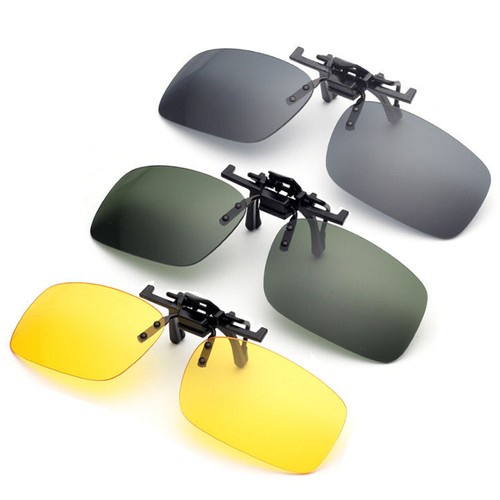 Clip On Sunglasses Crash Proof Vision Google Beach Cycling Hiking Eyewear New