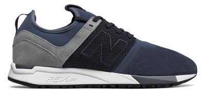 New Balance Men's 247 Luxe Shoes Navy with Navy & Grey