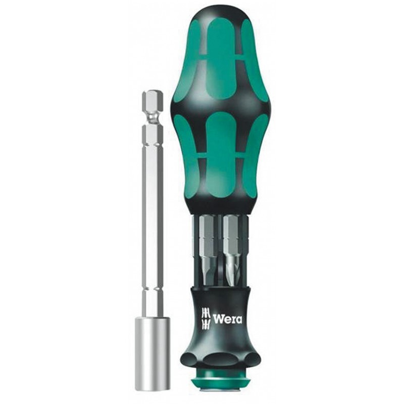 Wera Tool Kraftform Kompakt 28 Screwdriver Bayonet Blade Magnetic Bit Set 7 Pc