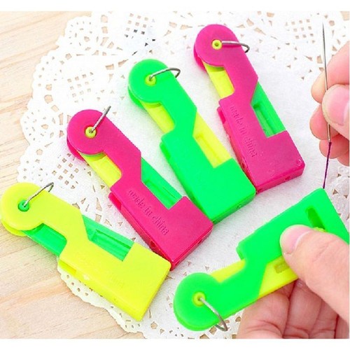 6Pcs Automatic Needle Threader Thread Guide Elderly Use Device Sewing Tool Kit