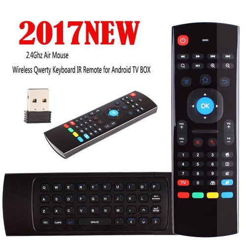 Best MX3 2.4GHz Air Mouse Wireless Keyboard Remote Voice Control For TV BOX PC