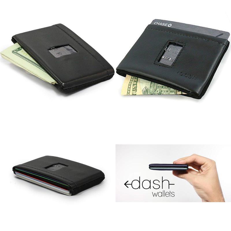 Dash Co. Premium Minimalist Elastic Ultra Slim Compact Front Pocket Wallet 2.0 F