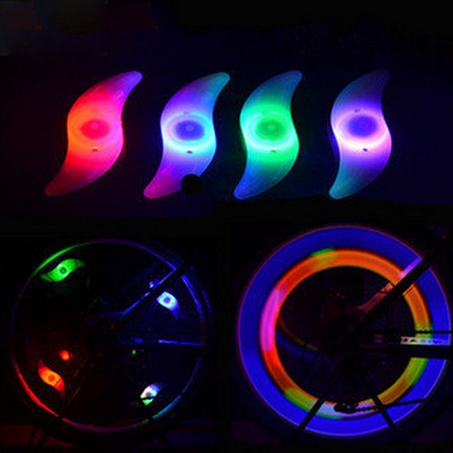 NEW Cycling Bicycle Bike Wheel Spoke Tire Wire Tyre Bright LED Light Flash Lamp