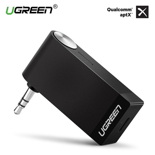 UGREEN Wireless Bluetooth 3.5mm Car Aux Audio Stereo Music Receiver Adapter+Mic