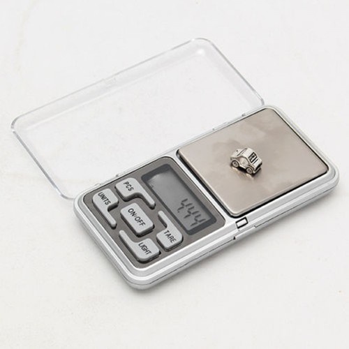 Cute Electronic Pocket Weight LCD Gram Digital Jewellery Scale 500g x 0.01g 0.1g