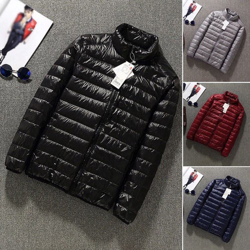 UNIQLO'S FACTORY SALE Men's Ultralight Hooded 90% Down Jacket Puffer Parka Coat