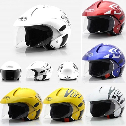 Dual Visor Sports Motorcycle Motocross Full Face Bike Children Kids Helmet